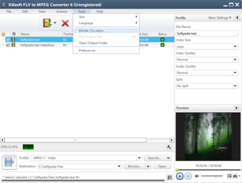 Xilisoft FLV to MPEG Converter screenshot 5