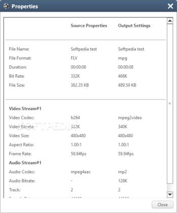 Xilisoft FLV to MPEG Converter screenshot 6