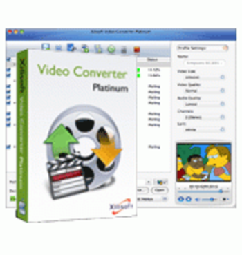 Xilisoft Video Converter Platinum for Mac screenshot 2