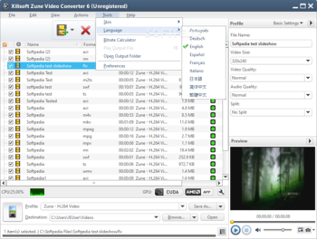Xilisoft Zune Video Converter screenshot 8