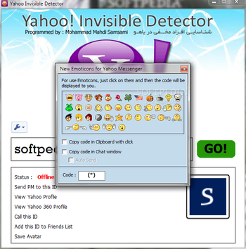 Yahoo Invisible Detector screenshot 2