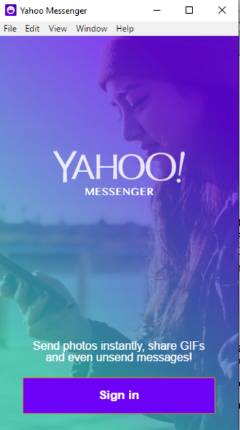 Yahoo Messenger screenshot 3