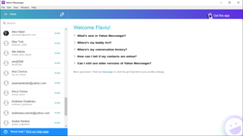 Yahoo Messenger screenshot 4