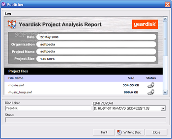 Yeardisk Creator Suite screenshot 4