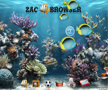 Zac Browser screenshot