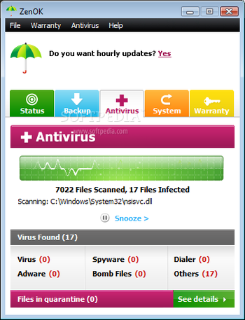 ZenOK Free Antivirus screenshot 2