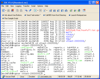 ZOC Terminal V7 (SSH Client and Telnet) screenshot 3