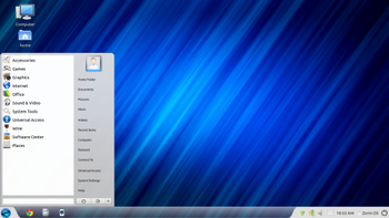 Zorin OS 32-bit screenshot