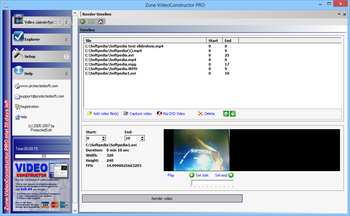 Zune VideoConstructor PRO screenshot 2