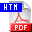 Advanced PDF2HTM (PDF to HTML) icon