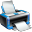 Black Ice LPD Print Manager icon
