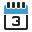 Calendar3 icon