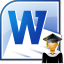 MS Word High School Resume Template Software icon