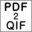 Portable PDF2QIF icon