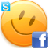 Sandriesoft Facebook Smile icon