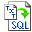 Text to SQL file converter icon