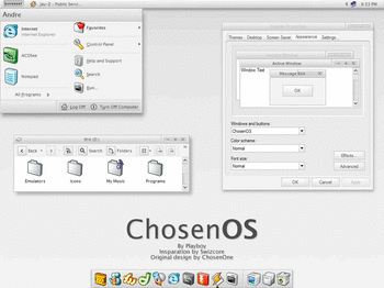 ChosenOS screenshot