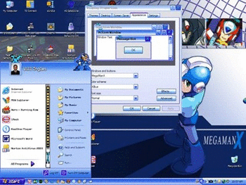 MegaManX Theme screenshot