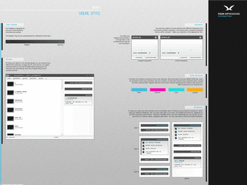 Nano Visual Style Dark Taskbar screenshot