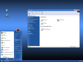 VistaVG Blue Refresh Theme For Windows XP screenshot