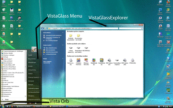Xp To Vista Xptheme+aero+startorb screenshot