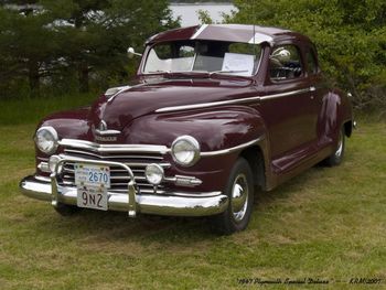 1947 Plymouth Special Deluxe screenshot