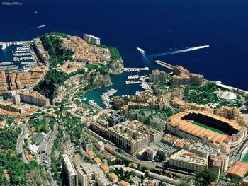 Aerial View Monaco screenshot
