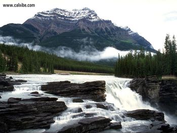 Alberta Canada Athabasca Falls screenshot