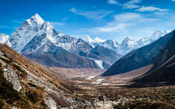 Ama Dablam Himalaya Mountains screenshot