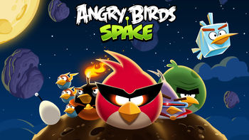 Angry Birds Space Game screenshot