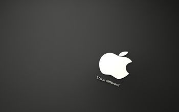 Apple in Black Background screenshot