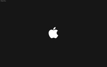 Apple Logo Black screenshot