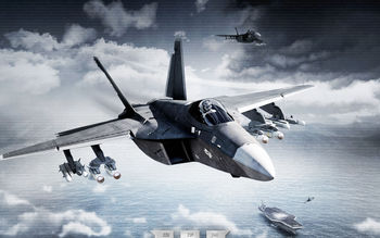 Arma 3 Jets DLC Key Art 4K screenshot