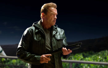 Arnold Schwarzenegger Terminator Genisys screenshot