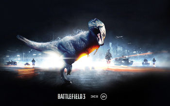 Battlefield 3 Dinosaur Mode screenshot