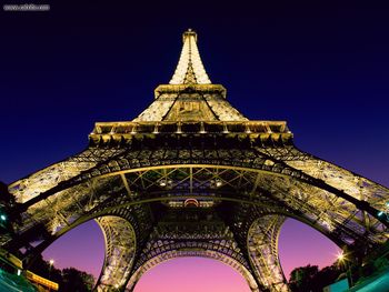 Beneath The Eiffel Tower Paris France screenshot