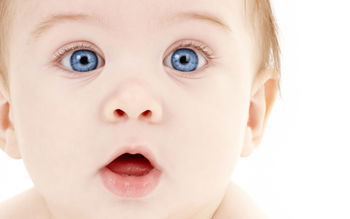 Blue Eyes Cute Baby screenshot