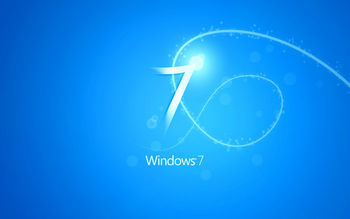 Blue Windows 7 screenshot