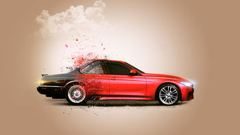 BMW CGI Car 4K screenshot