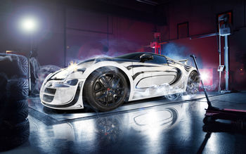 Bugatti Veyron Super Car screenshot