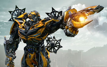 Bumblebee in Transformers 4 Age of Extinction screenshot