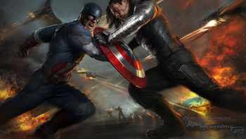 Captain America The Winter Soldier Artwork screenshot