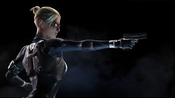 Cassie Cage Mortal Kombat X screenshot