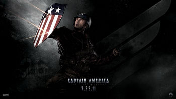 Chris Evans in Captain America 2011 screenshot