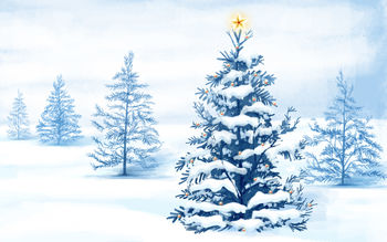 Christmas Snow Trees screenshot