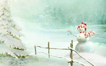 Christmas Snowman screenshot