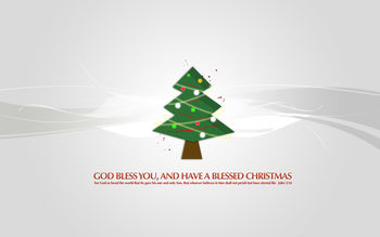 Christmas Tree God Bless You screenshot