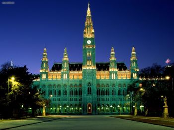City Hall Vienna Austria screenshot