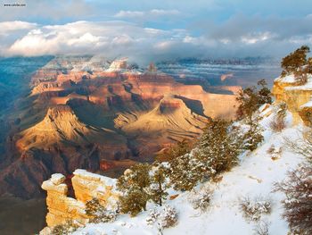 Clearing Winter Grand Canyon National Park Arizona screenshot