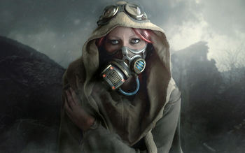 Cold Day Woman Mask screenshot